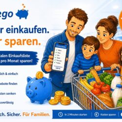 Einkaufsliste schreiben: Wie uns ein einfacher Zettel als Familie monatlich 120€ spart