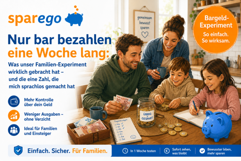 Nur bar bezahlen eine Woche lang: Was unser Familien-Experiment wirklich gebracht hat — und die eine Zahl, die mich sprachlos gemacht hat