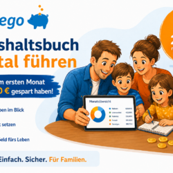 Haushaltsbuch digital führen Beitragsbild.