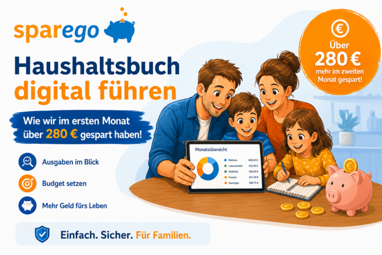 Haushaltsbuch digital führen Beitragsbild.