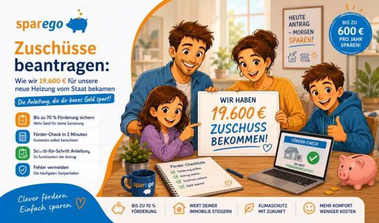 Heizungsförderung 2026: Unsere Schritt-für-Schritt-Anleitung zu 19.600 € Zuschuss