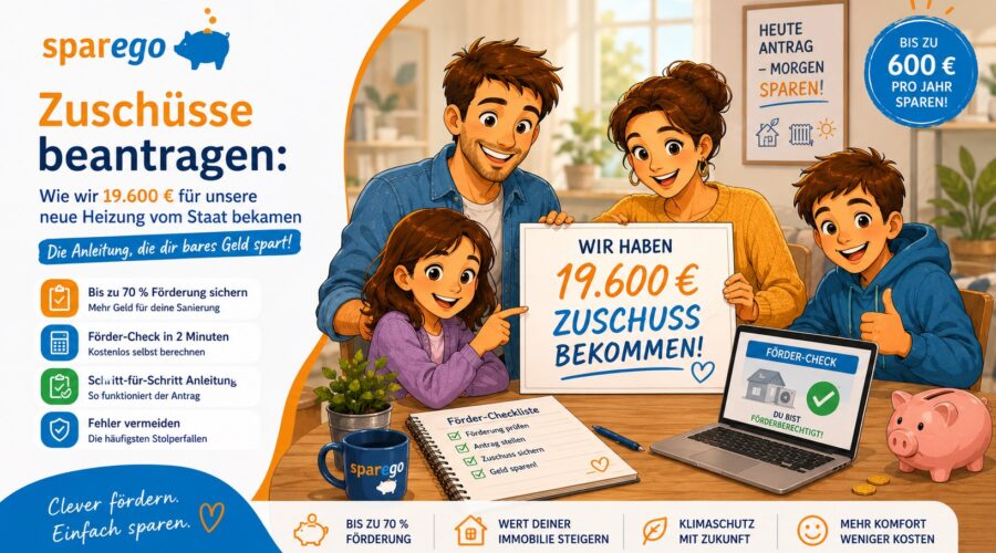 Heizungsförderung 2026: Unsere Schritt-für-Schritt-Anleitung zu 19.600 € Zuschuss