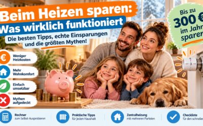 Beim Heizen sparen: Die Tricks, die wirklich funktionieren