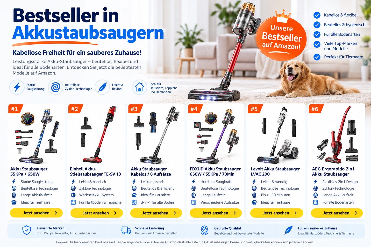 Bestseller Akkusauger